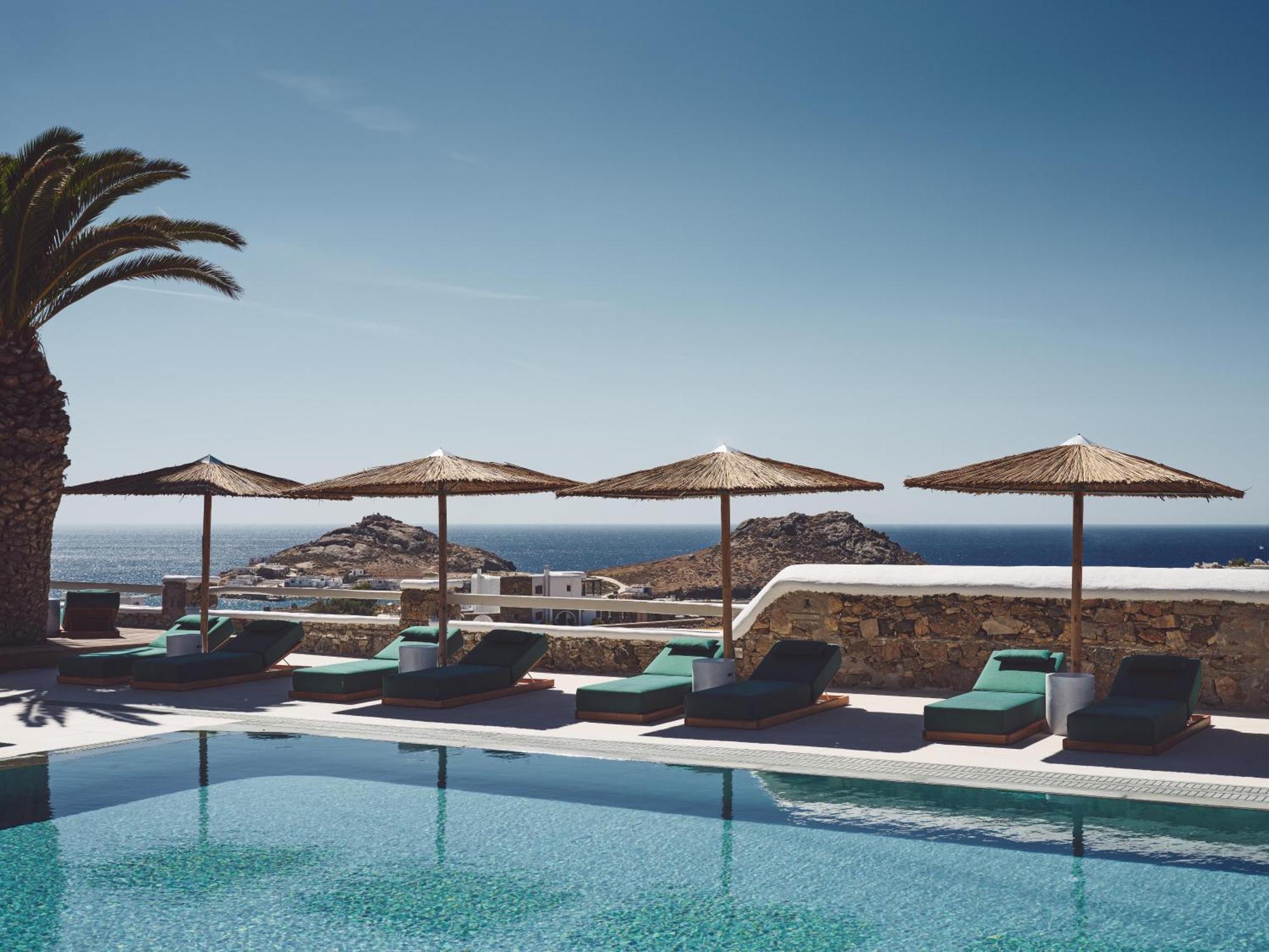 Numo Mykonos Boutique Resort Kalafati Exteriör bild
