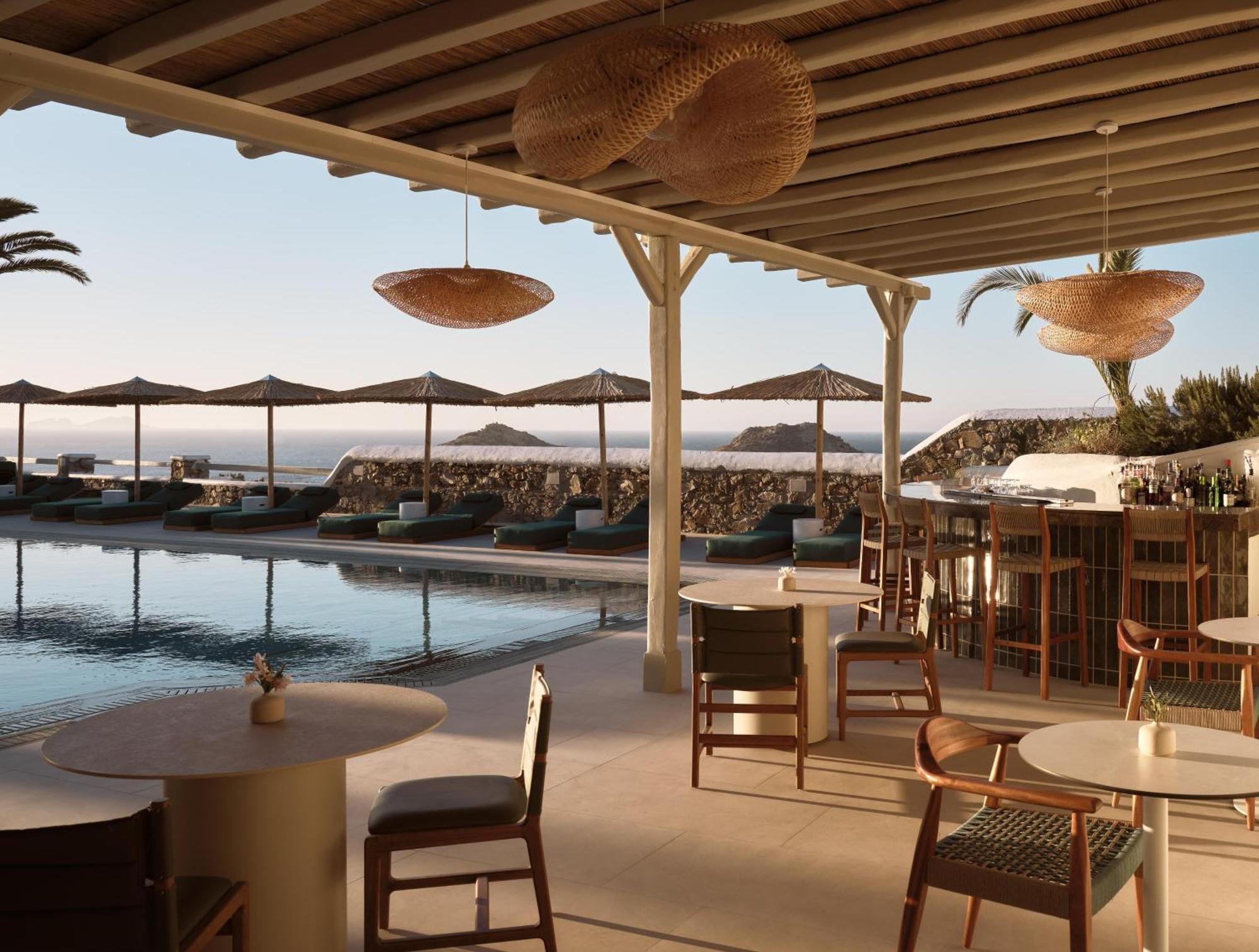 Numo Mykonos Boutique Resort Kalafati Exteriör bild
